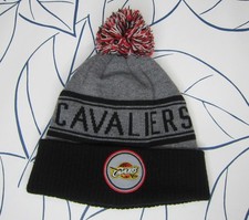 Adidas NBA Cleveland Cavaliers Cuffed Knit Pom Beanie Winter Hat Boys 8-20