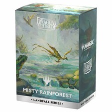 Dragon Shield: Magic the Gathering Landfall Misty Rainforest Dual Matte Sleeves