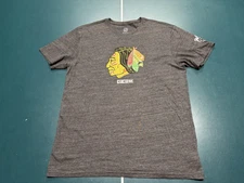 Chicago Black Hawks NHL Winter Classic 2017 CCM Short Sleeve Shirt XL