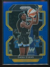 Dana Evans 2022 Panini Prizm WNBA Blue Prizm /149 #149 Rookie RC
