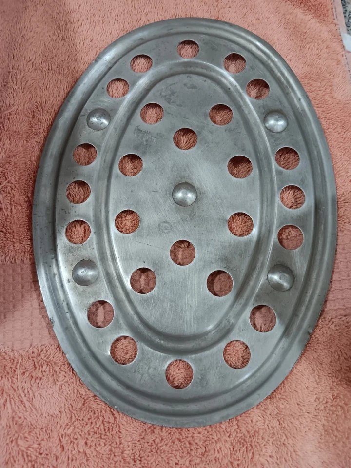 Vtg 3 pc Magnalite GHC Roasterette Dutch Oven 8 Qt Pan/Lid/Trivet Aluminum 4265 - Image 4 of 4