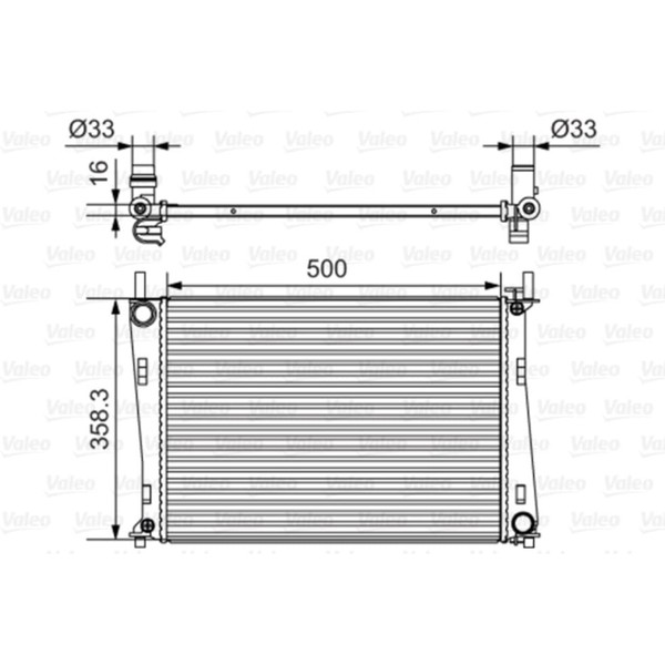 KüHler MotorküHlung Valeo 734273 FüR Ford Fiesta V Fusion-image