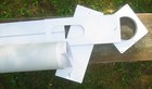 Portable AC window kit with 5.9 inch exhaust hose, 3 plates, coupler, flange — photo 2