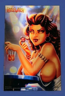 Hellwitch Forbidden #1 Swornfest David Harrigan Metal Cover Variant #22/30