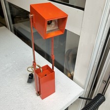 LAMP ORANGE LOUIS PULSES "LAMPETIT" BY BENT GANTZEL-BOYSEN/VERNER PANTON 1966
