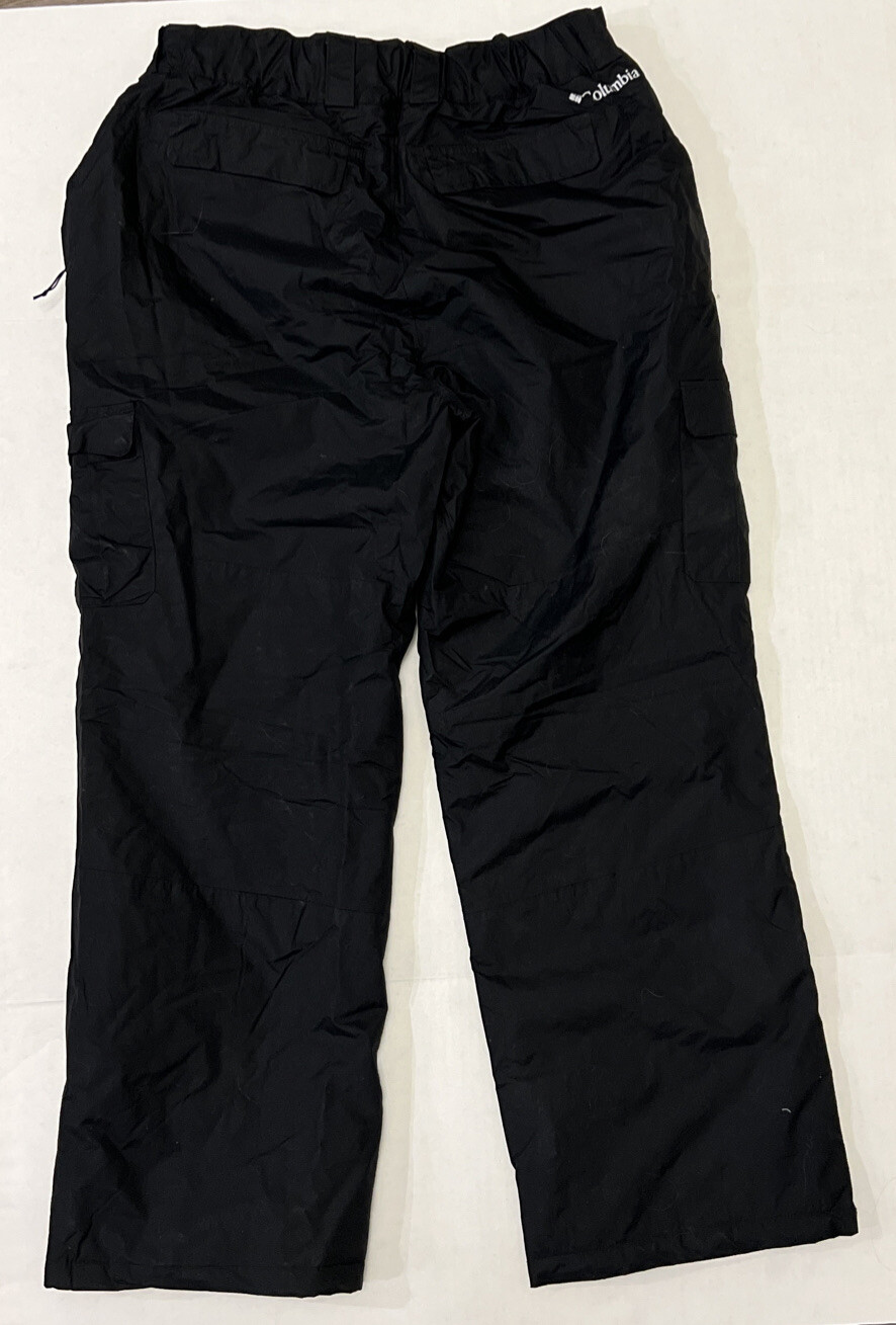 Columbia Men's Snow Gun Pants Black Size LARGE and XL Waterproof