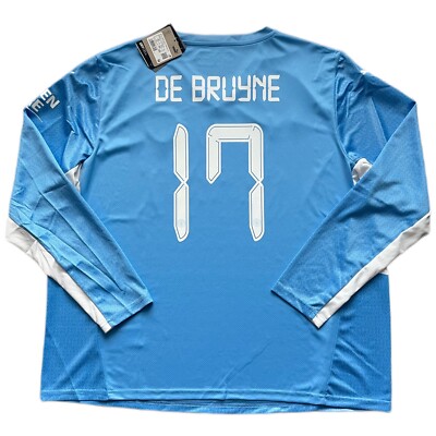 Nike マンチェスター・シティ シャツ DE BRUYNE 17番　上 2021/22 Manchester City UCL Home Jersey #17 De Bruyne 3XL
