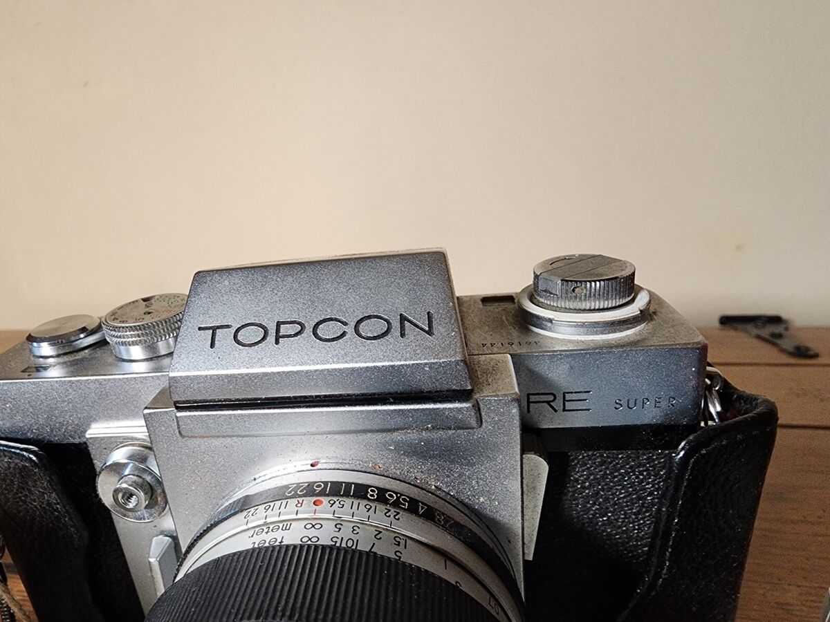 Topcon RE Super LOT w/58mm RE, Auto-Topcor f/1.4 | eBay Topcon RE Super LOT w/58mm RE, Auto-Topcor f/1.4 | eBay