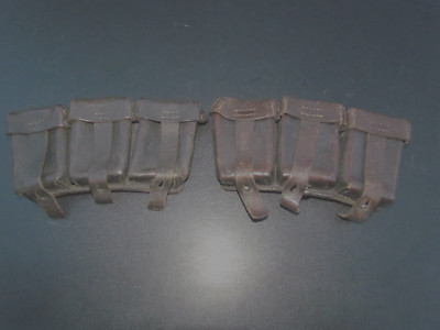 Pair Of Mauser K98 Cartridge Pouches Original KM