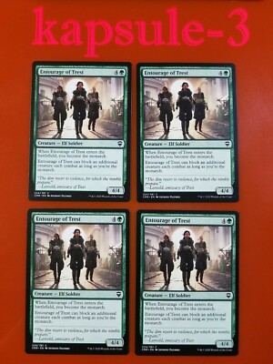 4x Entourage of Trest | Commander Legends | MTG Magic Cards
