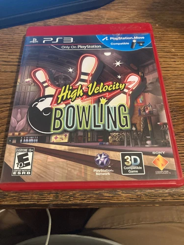 High Velocity Bowling Sony Playstation 3 - PS3 Video Game - Complete CIB VGC
