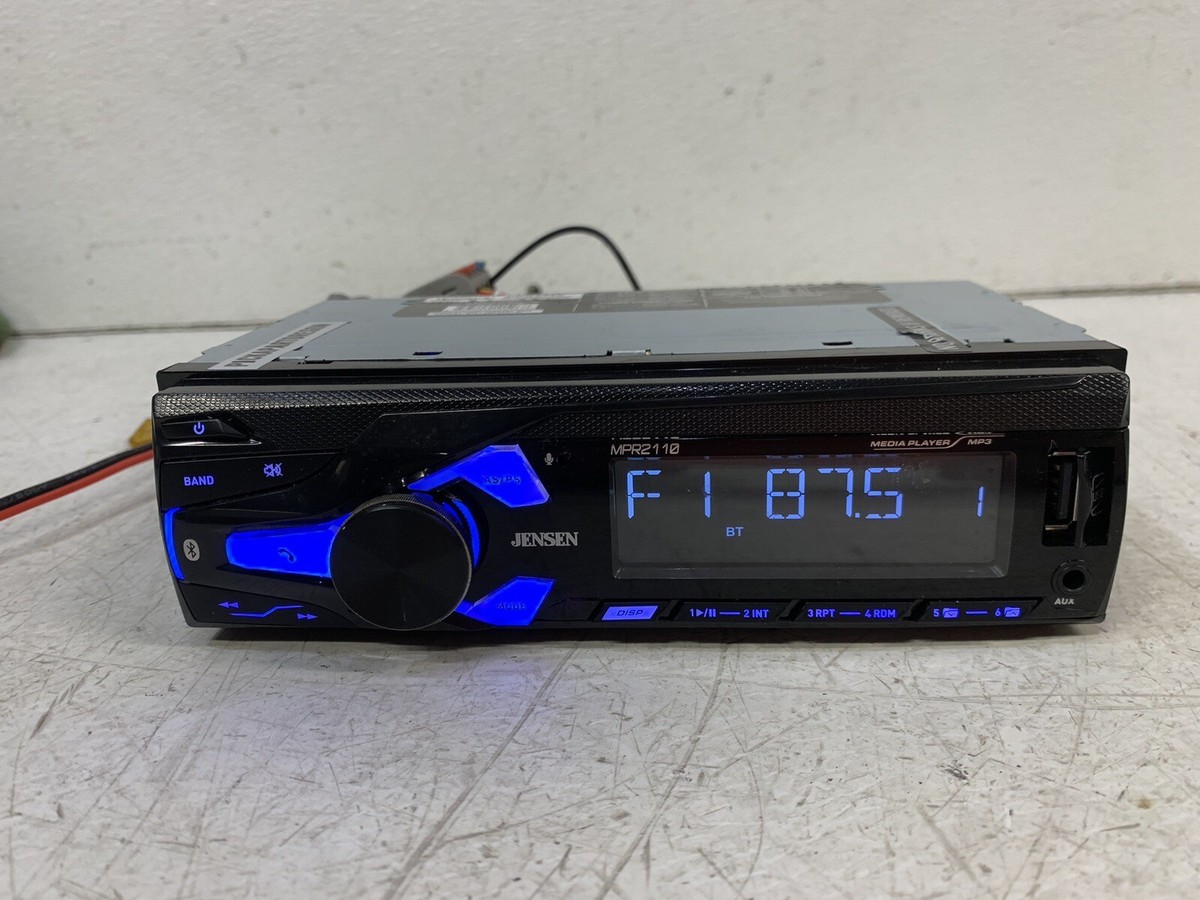 Jensen MPR2110 Digital Media receiver USB MP3 BT single din radio