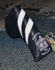 NEW PRG Vinyl Magnetic Blade Putter Head Cover INNIS ARDEN GOLF CLUB Navy Blue