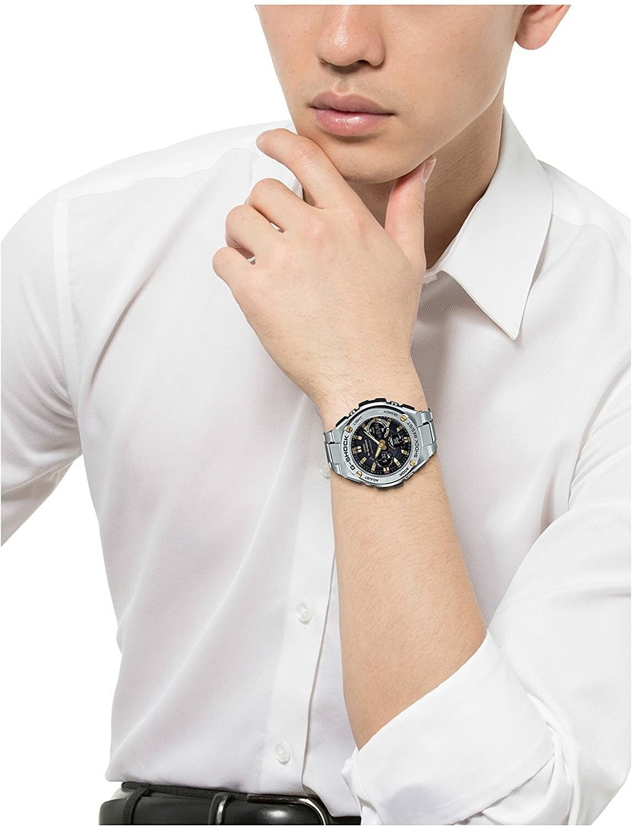 CASIO G-SHOCK G-STEEL GST-W110D-1A9JF Solar Radio Men's Watch New