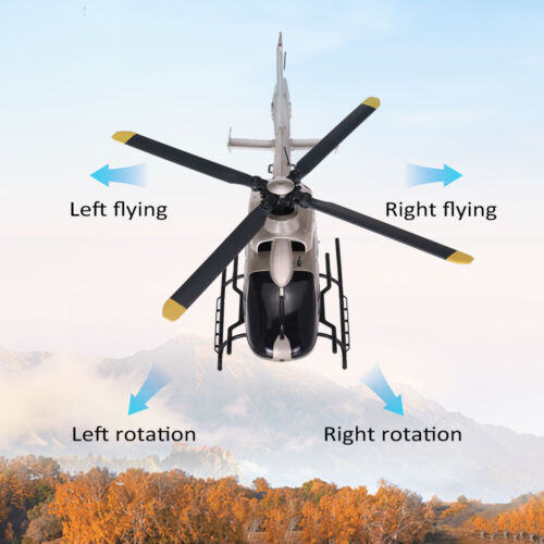 Remote Control Helicopter 2.4G 6CH 6-Axis Gyro 1:36 RC Helicopter RTF 2 Battery - Picture 2 of 12