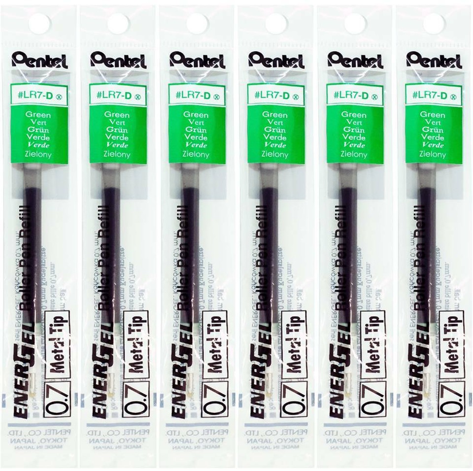 Gelschrijvervulling Pentel LR7 energel 0.7mm blauw 2021