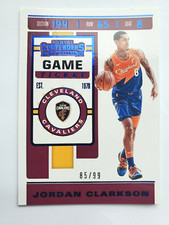 2019-20 Panini Contenders JORDAN CLARKSON Game ticket Blue parallel #50 #d 85/99