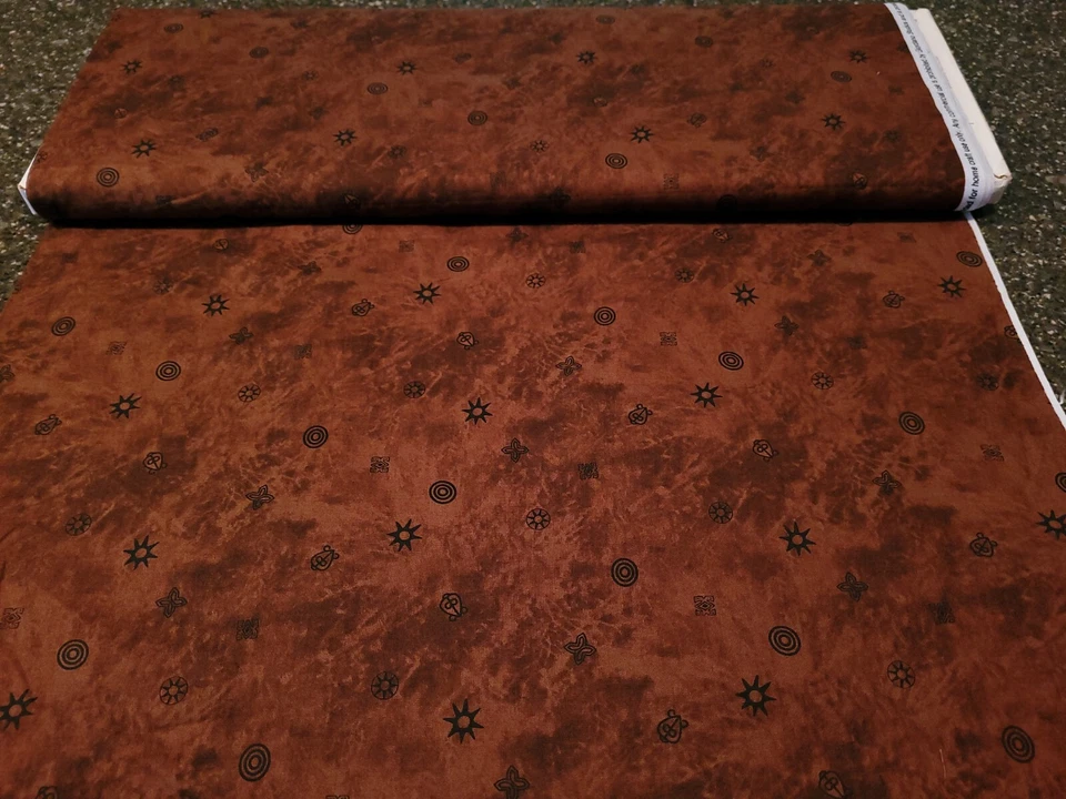 Llanuras de África por Giordano Studio Spectrix Símbolos Negros Tonal Marrón Foto 3 de 3