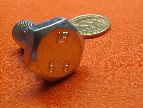 Tap Bolt, FT, 8.8 Zinc Plated Metric, M14 x 1.5 x 30 mm Length, 10 Pcs - Picture 4 of 12