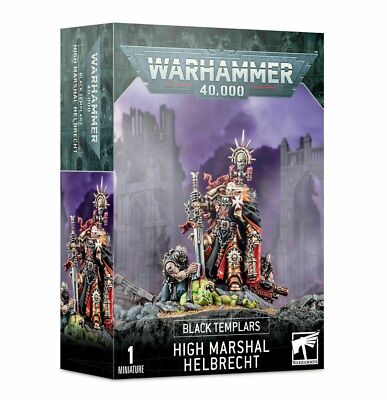 Black Templars High Marshal Helbrecht - Warhammer 40k - New - In Stock! 55-41