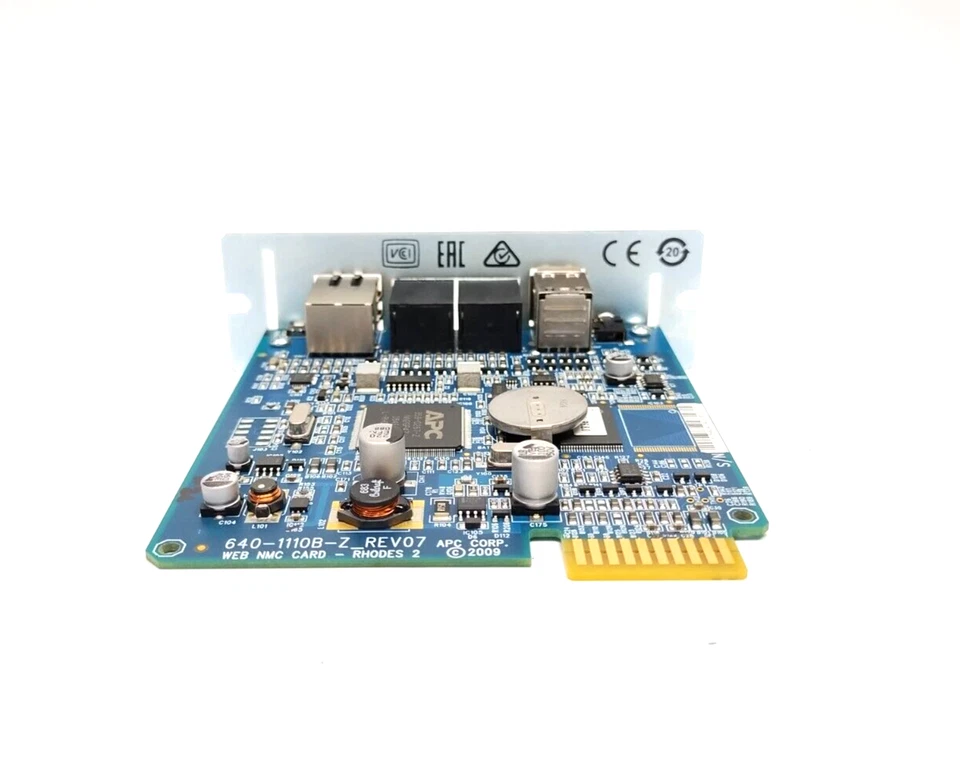 APC AP9631 UPS Network Management Card 2 w/ Environmental Monitoring 640-1110B-Z - Image 4 of 4