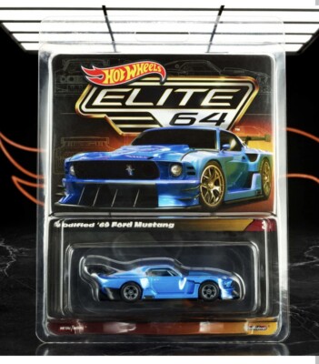 Hot Wheels Elite 64 Modified '69 Ford Mustang  Real Riders