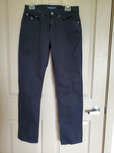 U.S. Polo Assn Men Black Pants Size 