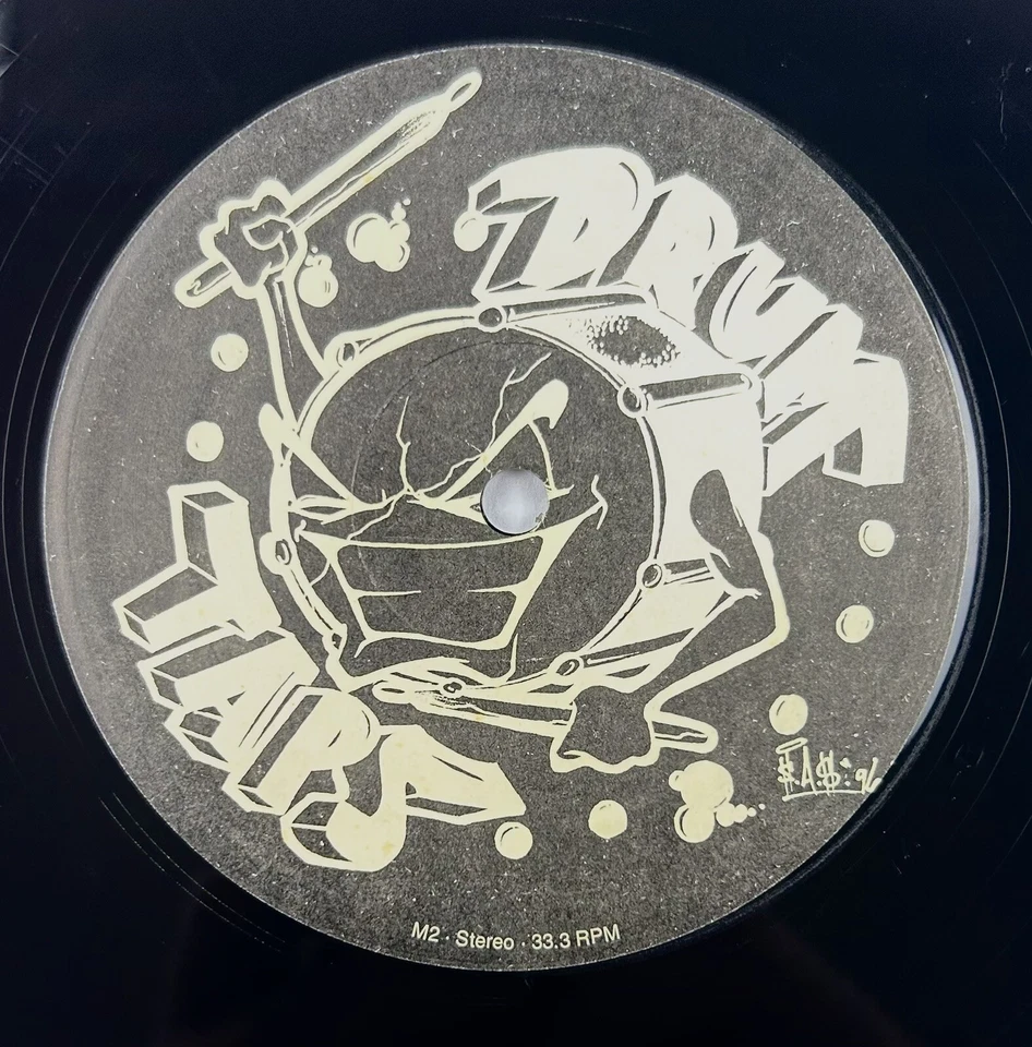 Drum Taps - Drum Taps 1996 Vinyl 12” Mini Album DJ Battle Tool Shrink On EX - Image 3 of 4