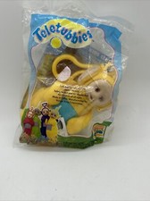 VINTAGE Teletubbies 1999 Burger King Laa-Laa Kids Meal Toy Collectible Keychain