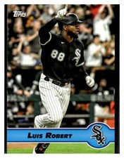 2022 Topps UK Edition #PG-10 Luis Robert Merlin Premier Gold Redux White Soxs