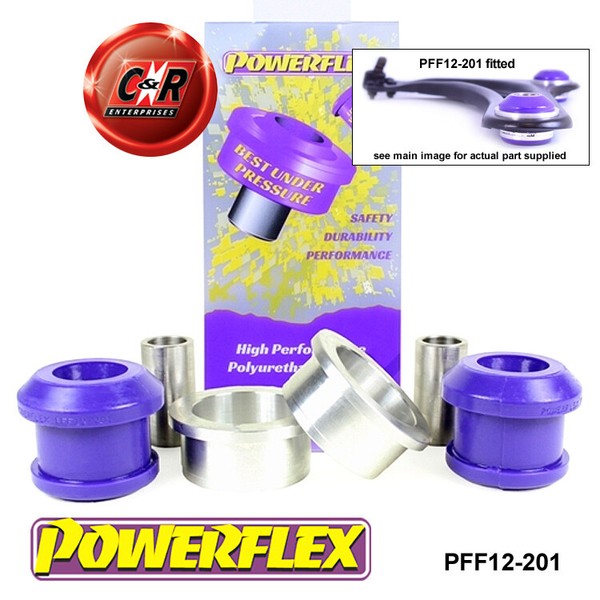 Powerflex Road Vorne Arm Hintere Buchsen FüR Citroen C3 (02-10) PFF12-201-image