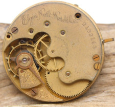 1887 ELGIN 2162145 MEN'S POCKET WATCH MOVEMENT GRADE 94 6s 11j GN 