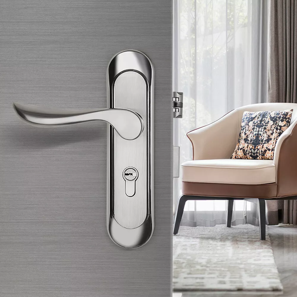 Stainless Steel Mortise Front Door Lock, For Security