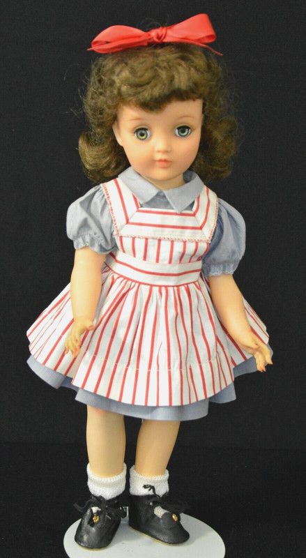 14" Harriet Hubbard Ayer Doll, ORIG. OUTFIT 1953.  $ SLASHED...V.GOOD/EXCELLENT