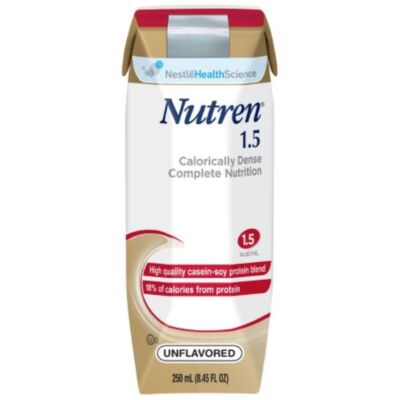 Nutren  1.5, 8.45 oz. Carton Ready to Use, Unflavored, Adult - 24 per case