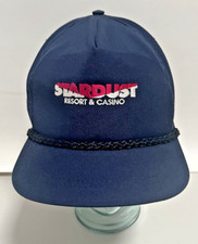 Vintage Stardust Casino Resort Las Vegas Hat Cap Buckle Tuck In USA Made Rare
