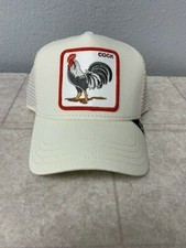 NEW - MEN'S GOORIN BROS ROOSTER TRUCKER HAT 101-3548, WHITE, ONE SIZE, 35.00