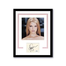 Jessica Simpson "Sweet Kisses" AUTOGRAPH Signed Photo Framed 11x14 Display ACOA