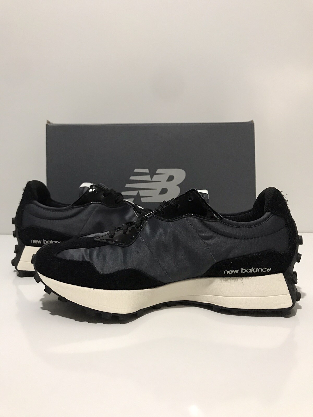 New Balance 327 Black/Grey (W) WS327SFC Sz 9.5 Women's image 2