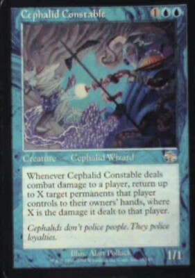 Cephalid Constable - Judgment: #35, Magic: The Gathering Lp R112