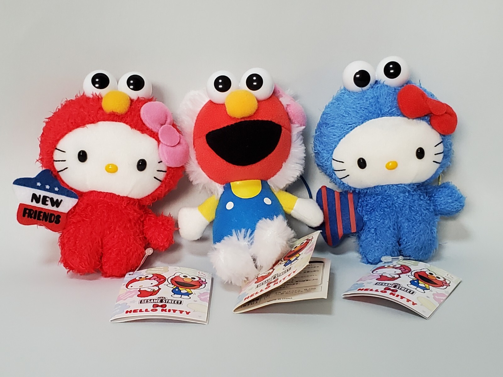 hello kitty elmo plush