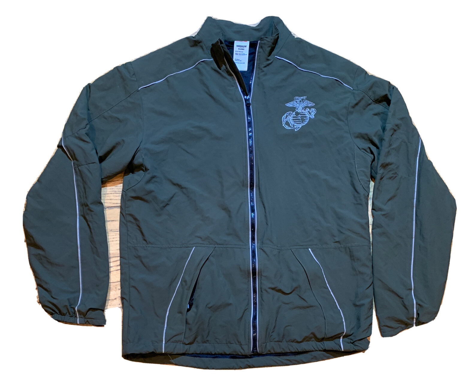 New Balance Men's US Marine Corps Windbreaker Jacket … Gem