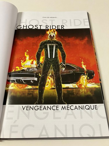 100% Marvel Now! GHOST RIDER Tome 1 2 Panini France 2015 Hardcover francese - Picture 7 of 14