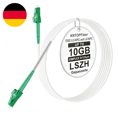 OS2 Gepanzertes LWL Kabel, Singlemode Simplex 25M, LC/APC Auf LC/APC, LWL Glasfa