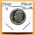 Gem 1995-S Proof Cameo Silver Roosevelt Dime - Free Shipping