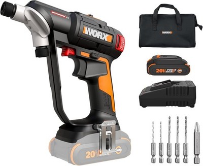 WX177L WORX NITRO 20V Brushless Switchdriver 2.0 2-in-1 Cordless Drill & Driver