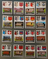 PANINI 1972/73 1972 1973 16 SQUADRE SCUDETTI SERIE B NUOVE PERFETTE CON VELINA
