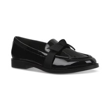 Women's On 34th Kasandra Bow Loafers Black Patent