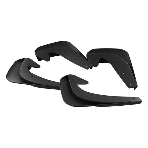 Practical Car Fenders Vehicles With Screw 4Pcs Black Plastic Protector - Picture 10 of 12