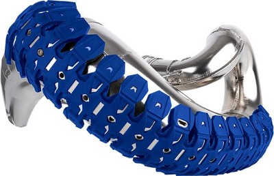 POLISPORT 1983-1984 RM500 FITS SUZUKI ARMADILLO PIPE GUARD BLUE 8469200003